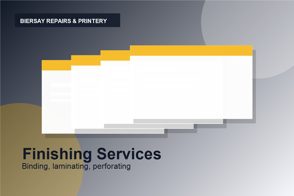 Finishing services generic image